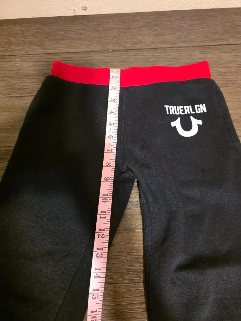 True Religion Boys Split-Color Allover Monogram Hoodie and Jogger Sweatsuit Set